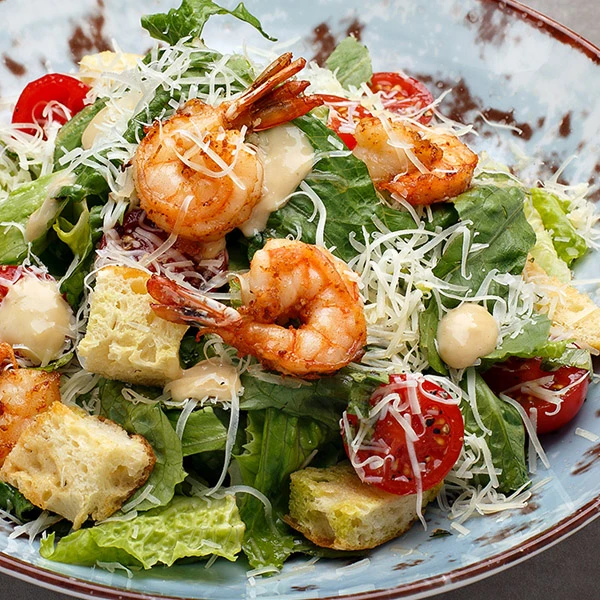 Цезарь с креветками