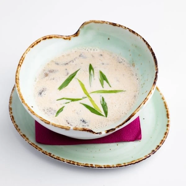 Сливочный суп с грибами