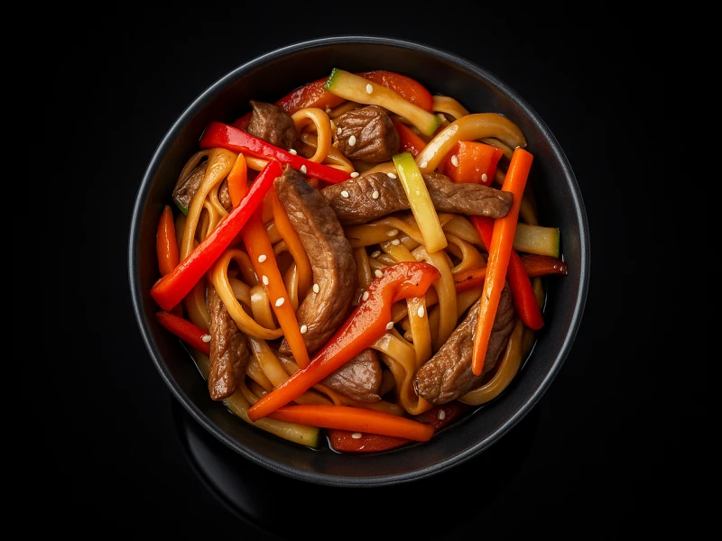 WOK со свининой