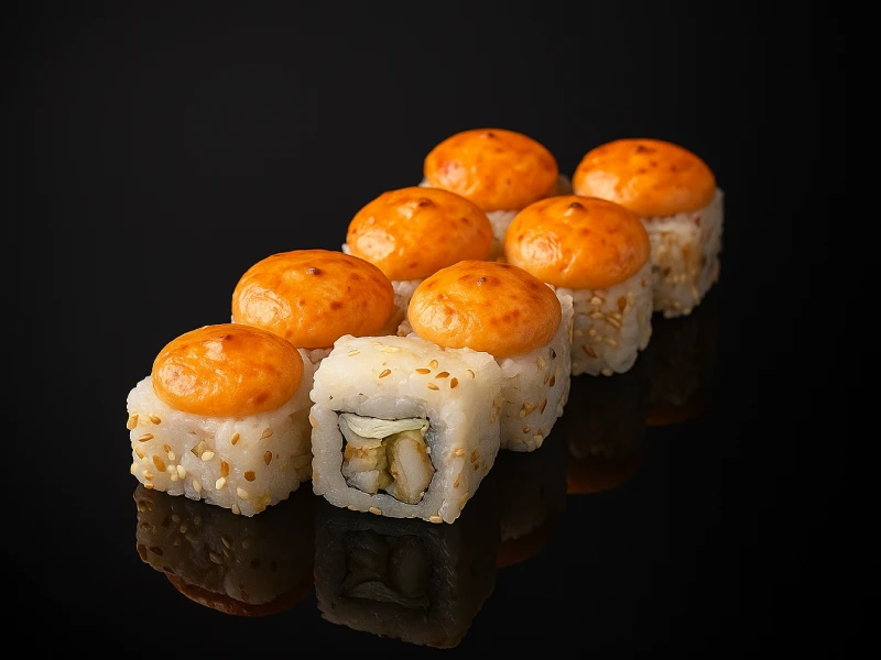 🐠 🥧 🌶️  ролл запеченный морской волк