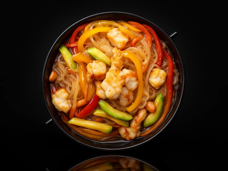 WOK с курицей