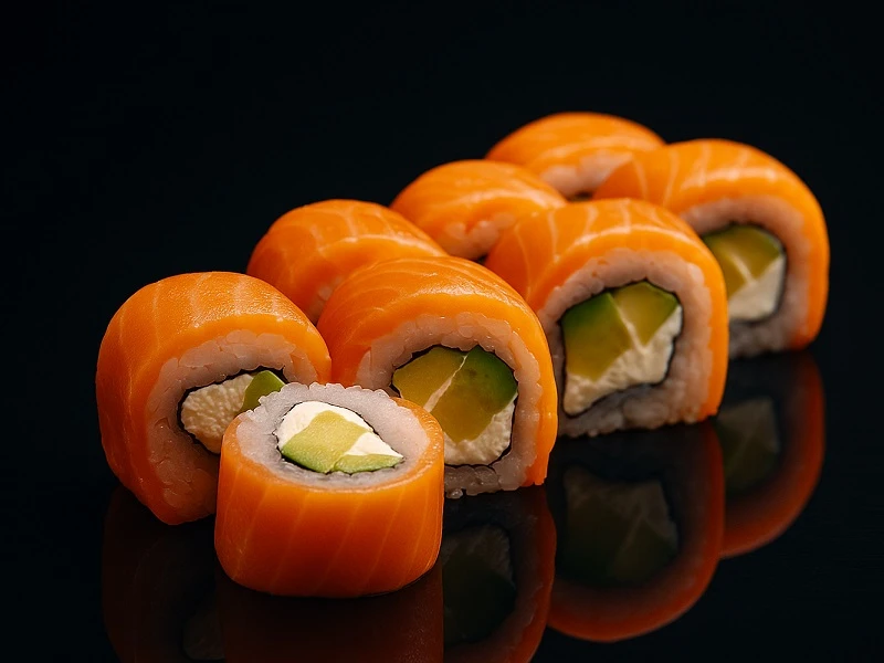 ❄️ 🍣 🍠 Филадельфия ролл с такуаном