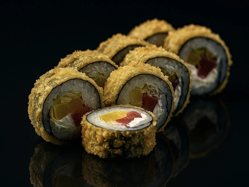 ♨️ 🐠 🍠 Малибу темпура ролл