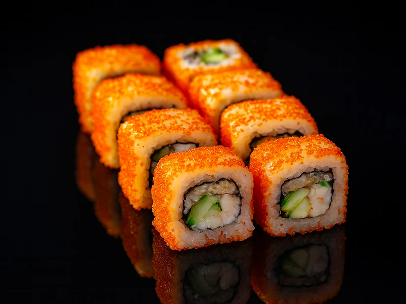 🦀  🥑 ❄ ролл Калифорния краб