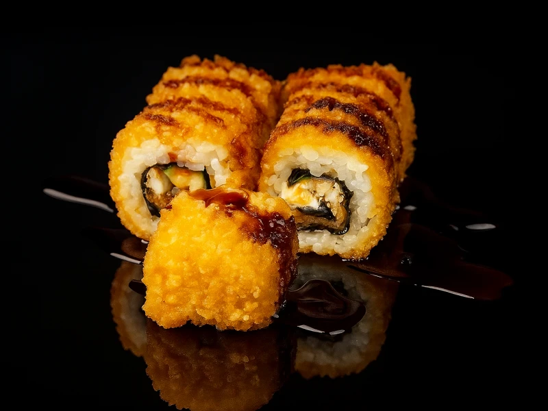 🐉 ♨️ ролл темпура угорь 