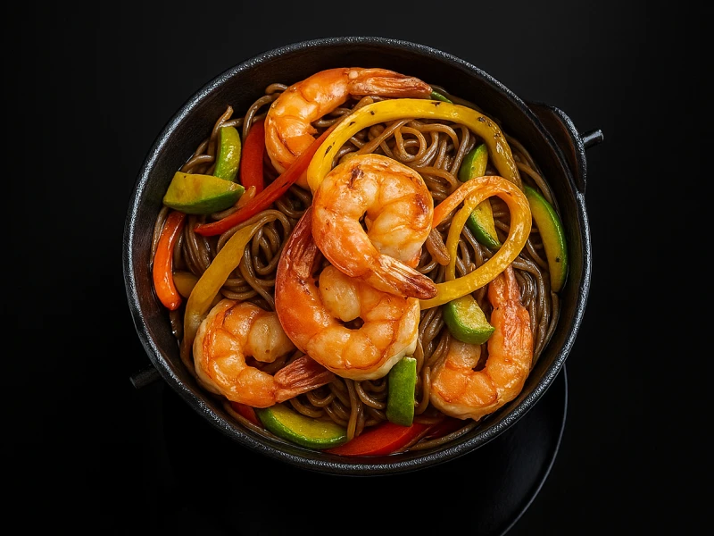 WOK с морепродуктами