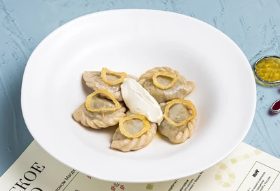 Вареники с картофелем и грибами