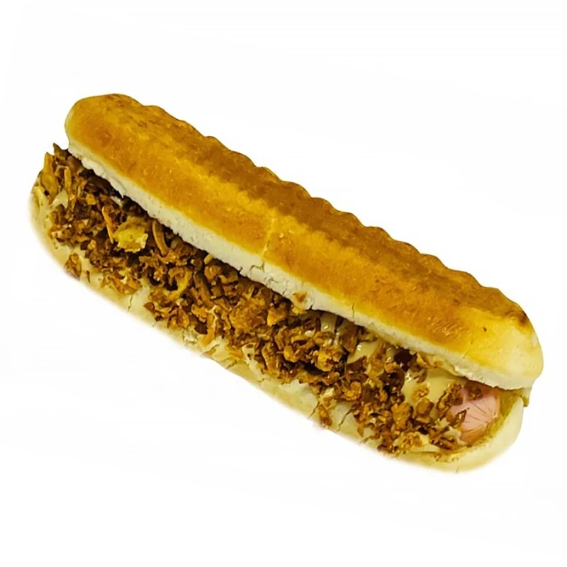 Хот-дог Сырный цезарь