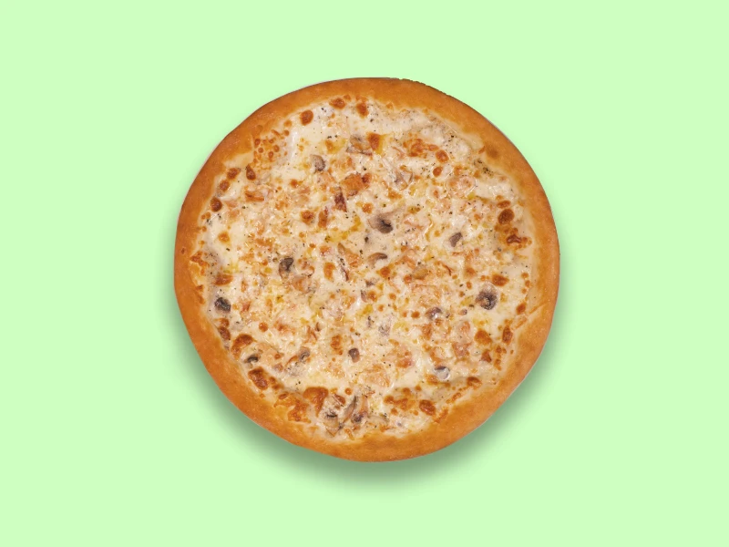 Грибной жульен пицца