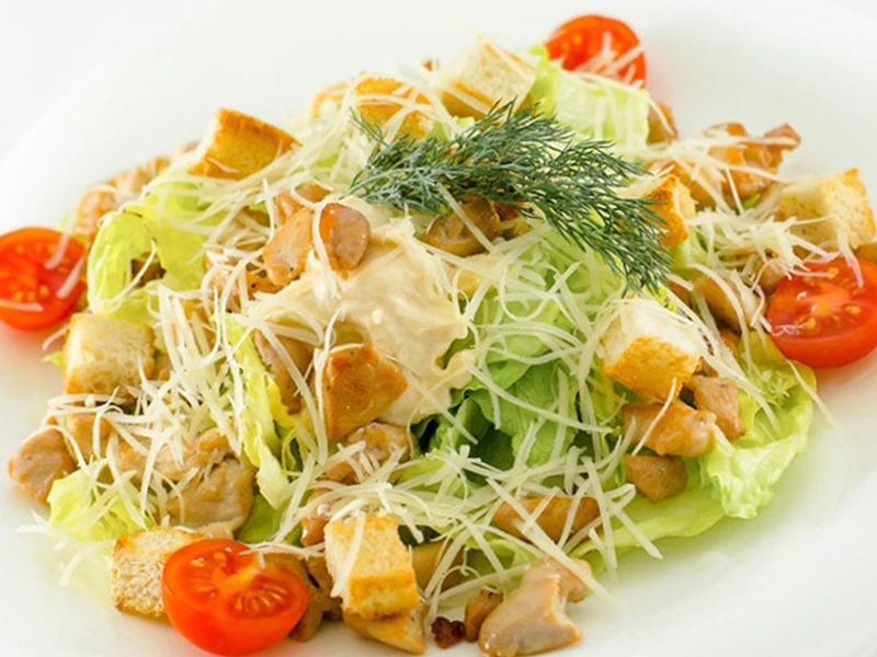 Цезарь с курицей