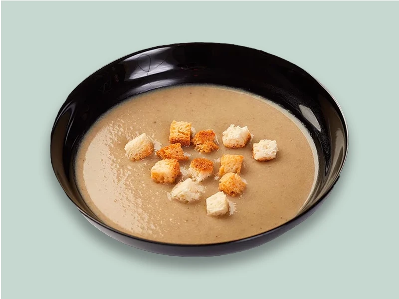 Крем суп грибной