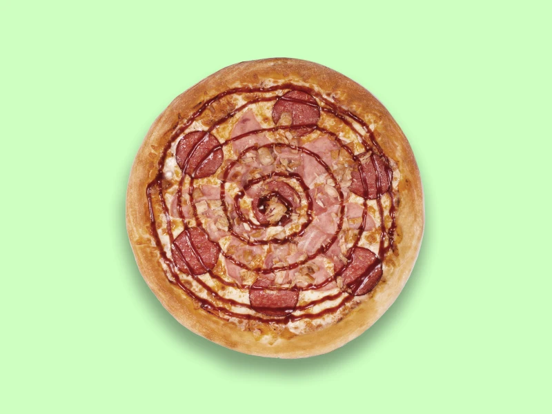 Мясная Барбекю пицца