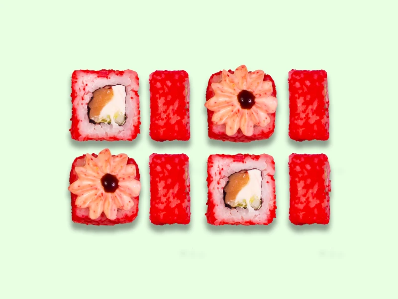 Запеченный с лососем