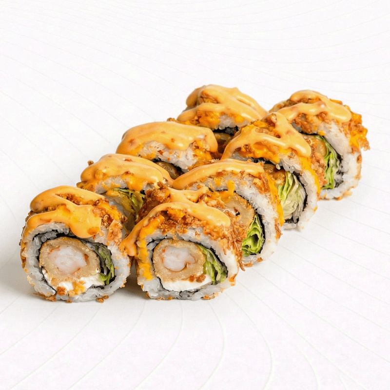 Ролл Креветка онион