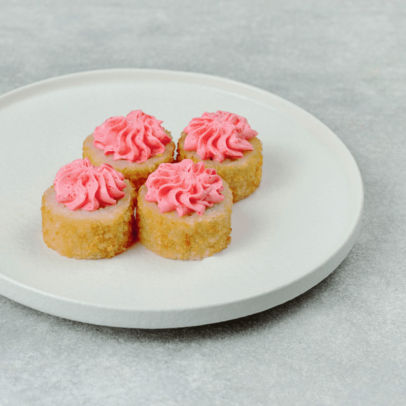 Горячая Лава с крабом. 4 кусочка