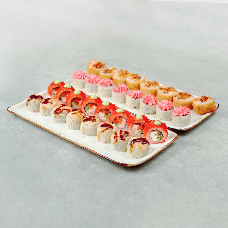 Сет Много лосося