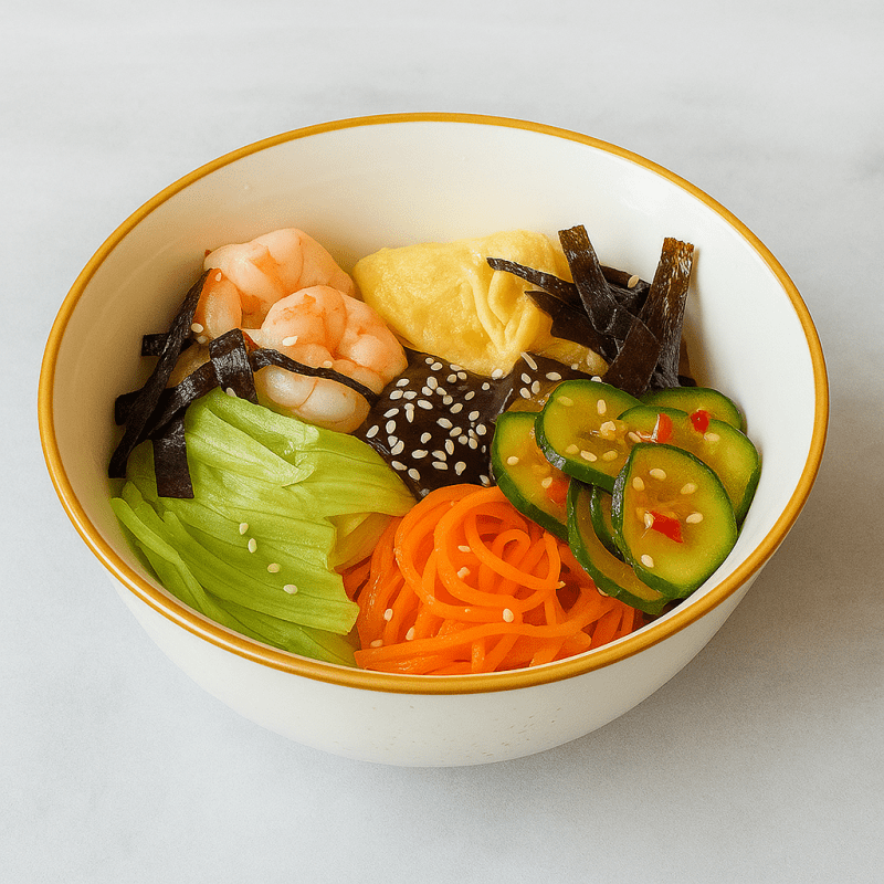 Пибимпаб с креветками