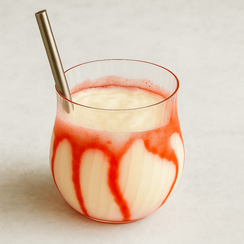 Молочный коктейль Клубника