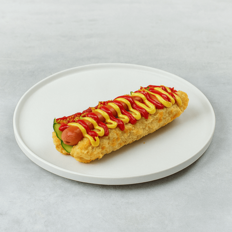 Горячий Ролл-Дог с сосиской