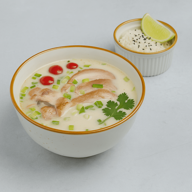 Том Кха с курицей