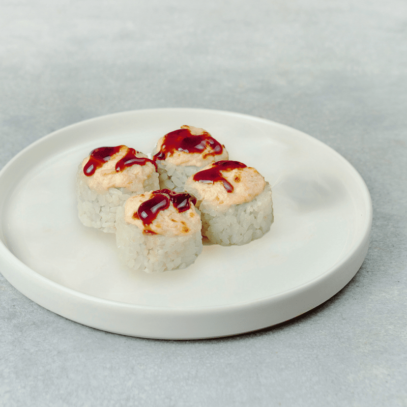 Запеченный Эби. 4 кусочка