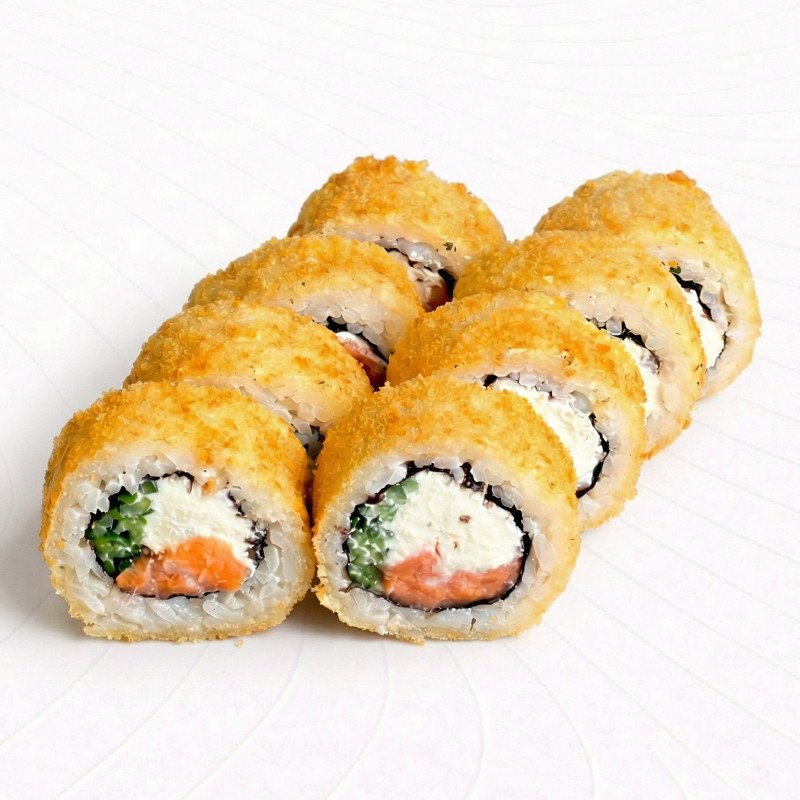 Ролл Темпура с лососем 