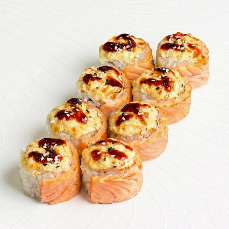 Ролл Филадельфия запеченная 