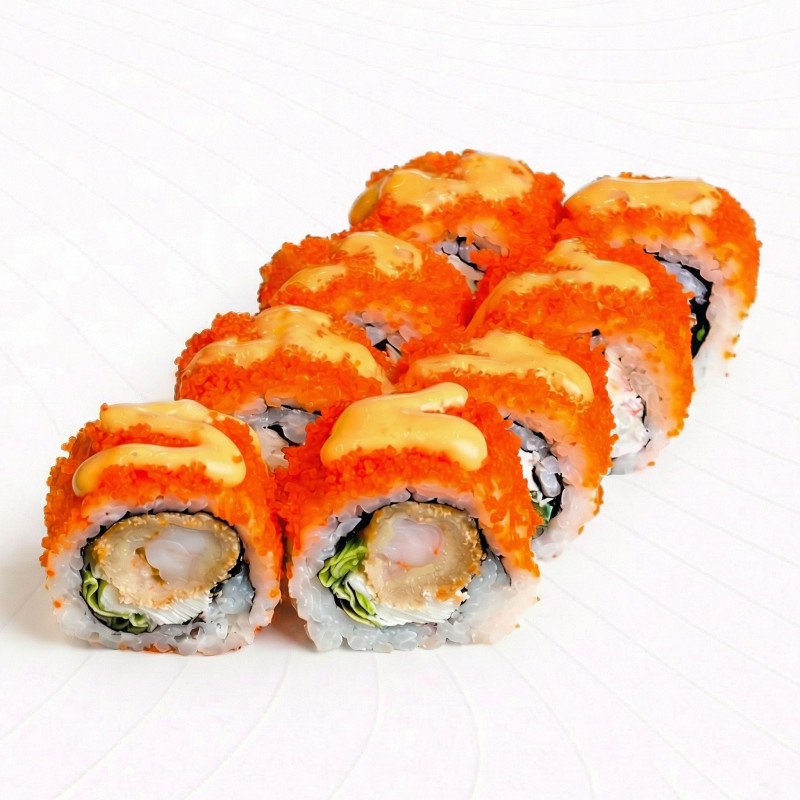 Ролл Калифорния с креветкой