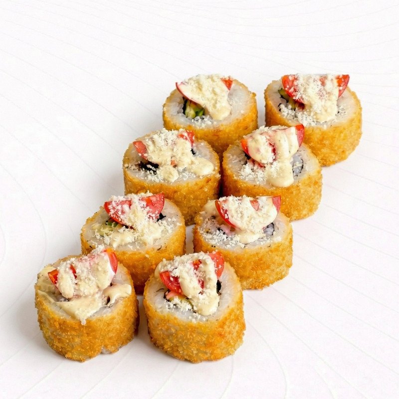 Ролл Цезарь темпура