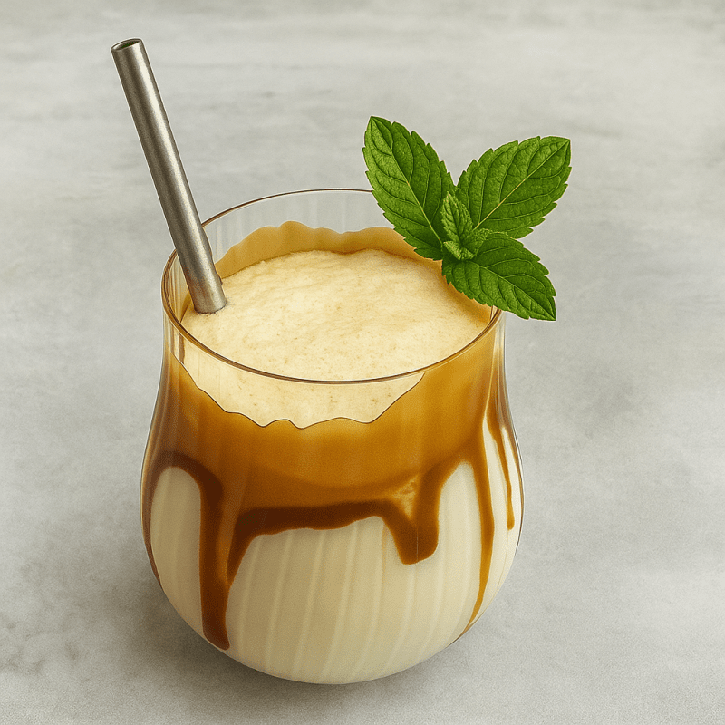 Молочный коктейль Карамель