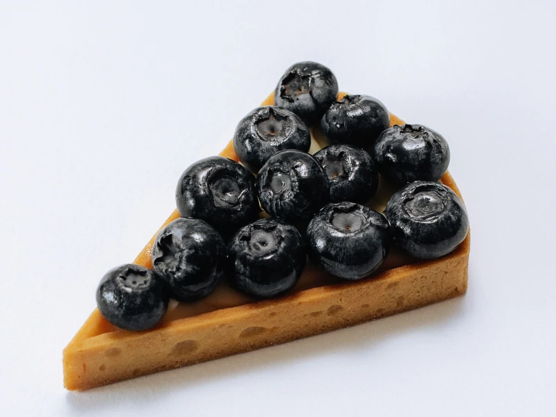 Тарт с голубикой