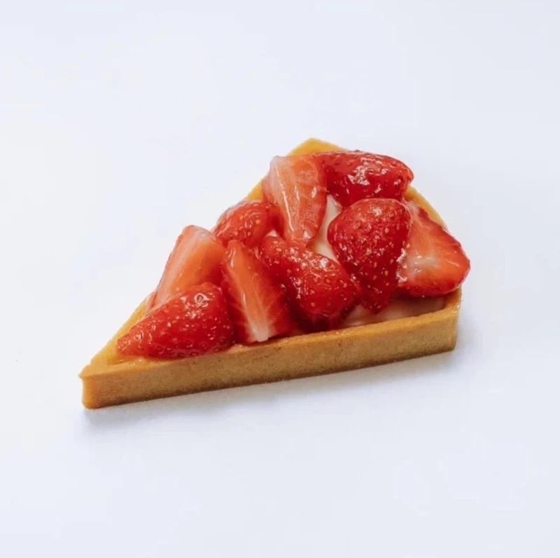 Тарт Ванильно-клубничный