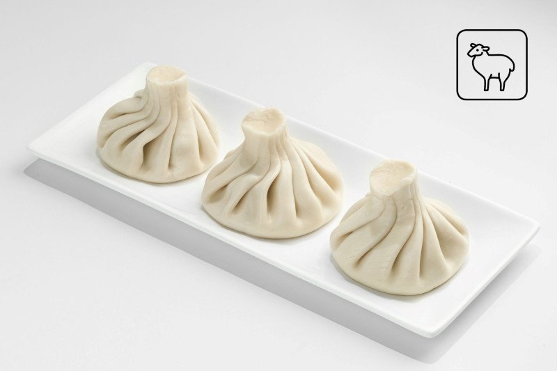 Хинкали с бараниной 3шт