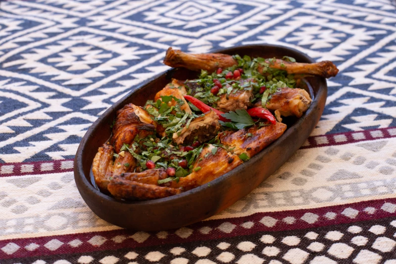 Чкмерули чесночный 850гр.