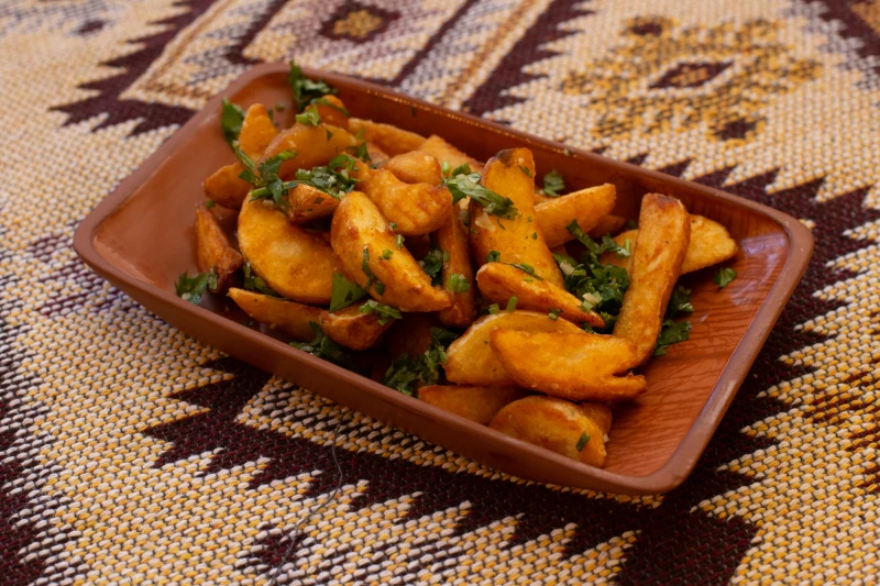 Картофель по-деревенски 150гр.