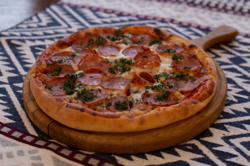 Пицца пепперони 400гр.