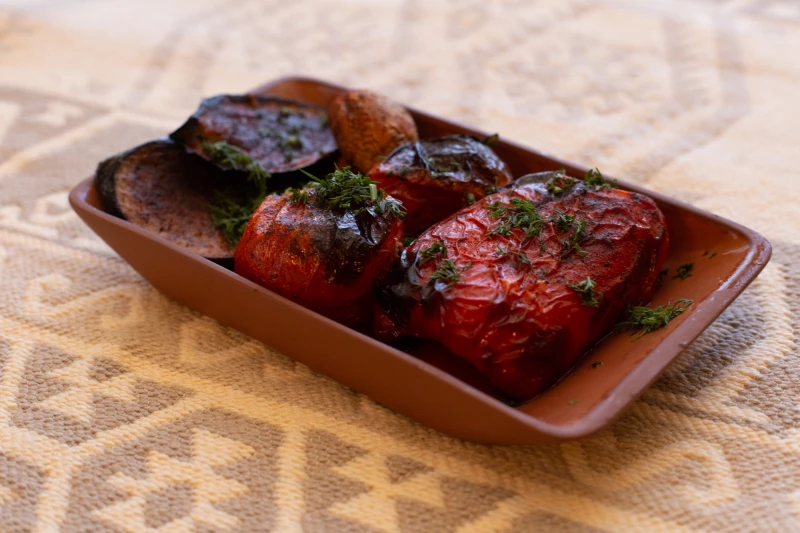 Овощи на мангале 200гр.