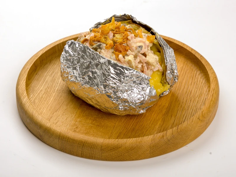 Картофель, запеченный в фольге 
