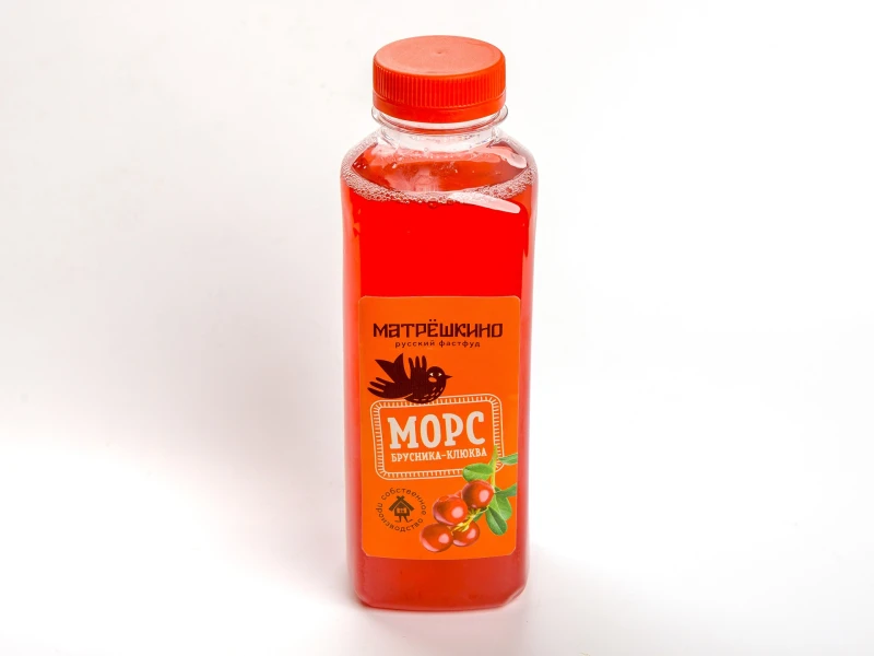 Морс бруснично-клюквенный 