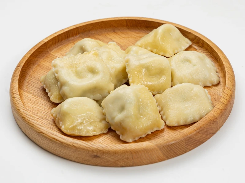 Вареники с творогом, сыром и зеленью L