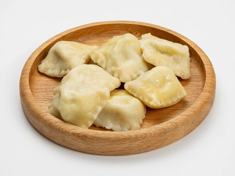 Вареники с творогом, сыром и зеленью S