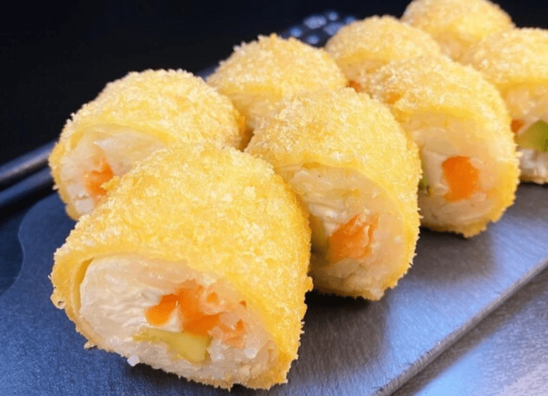 Сяке темпура