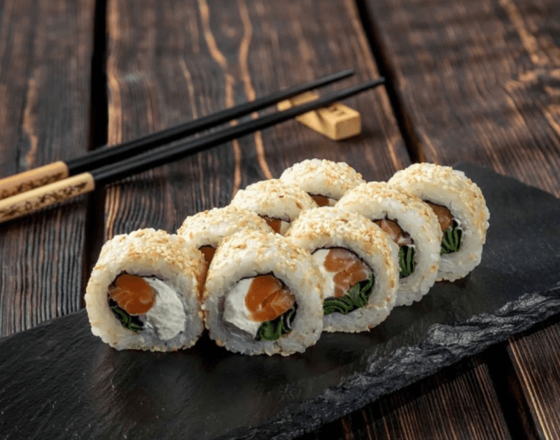 Ролл Кунсей лосось