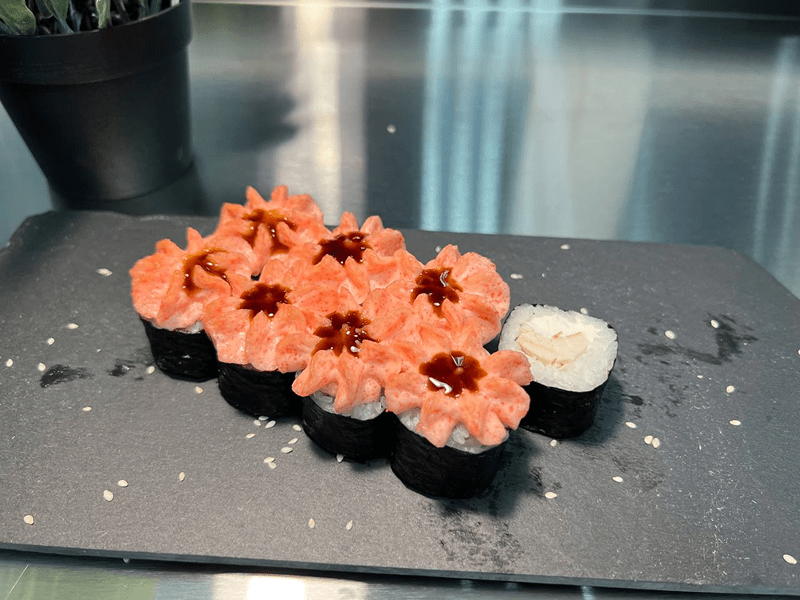 Запеченный с курицей