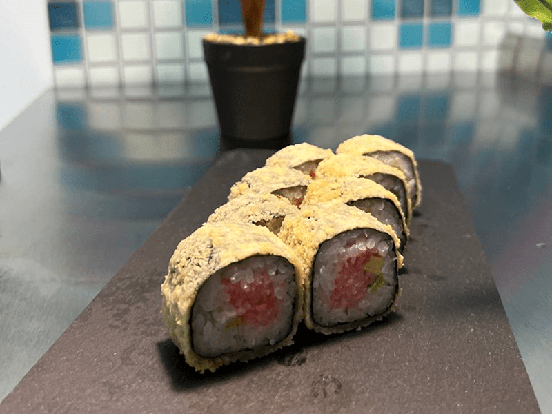 Ролл кани темпура