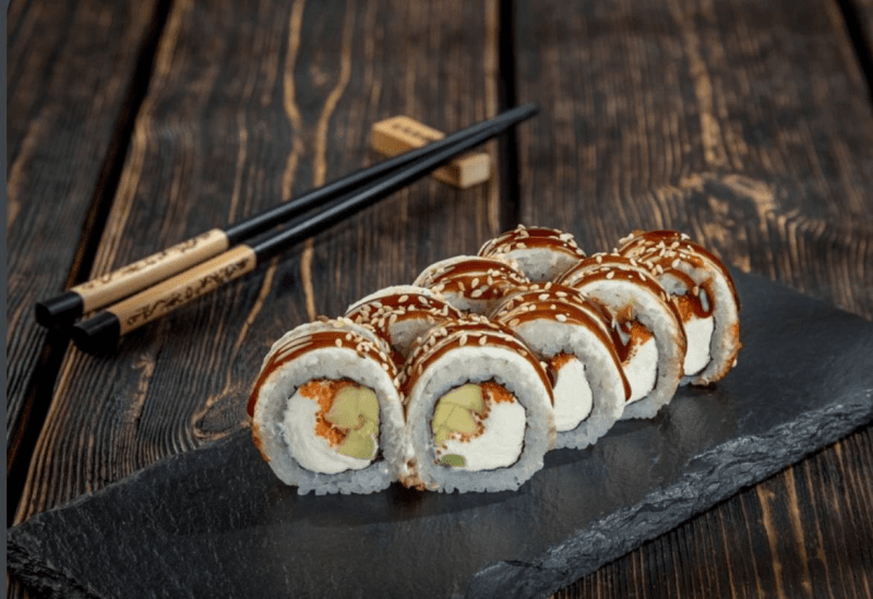 Ролл сливочный с угрем