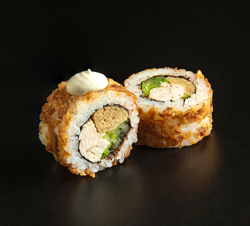 КУРИЦА И ТАМАГО С ЛУКОМ ФРИ