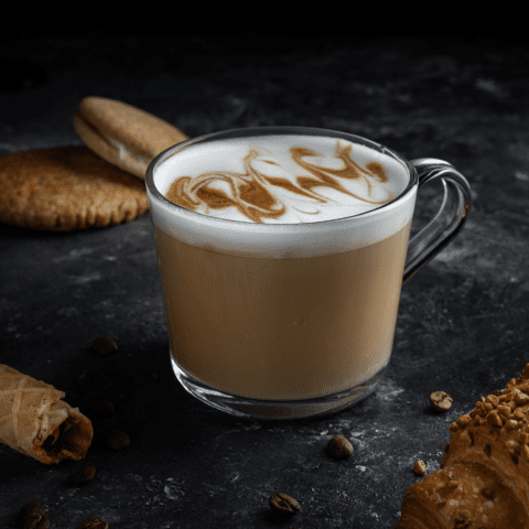 Кофе с растительным молоком 