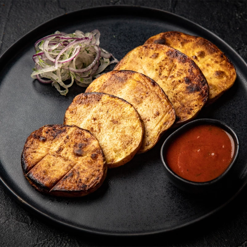 Картофель на углях