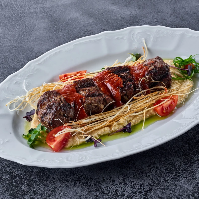 Кебаб из мраморной говядины